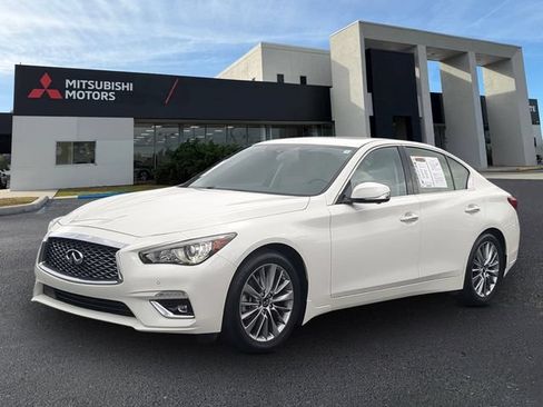 Used 2024 INFINITI Q50 Luxe w/ Cargo Package RWD image 1
