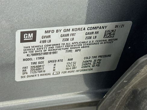 Used 2021 Chevrolet TrailBlazer LS image 12