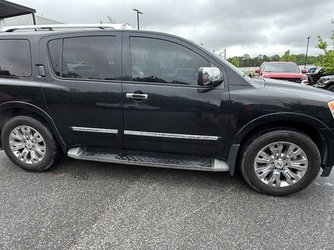 Used 2015 Nissan Armada Platinum w/ 2nd Row Captain Seat Package RWD image 7
