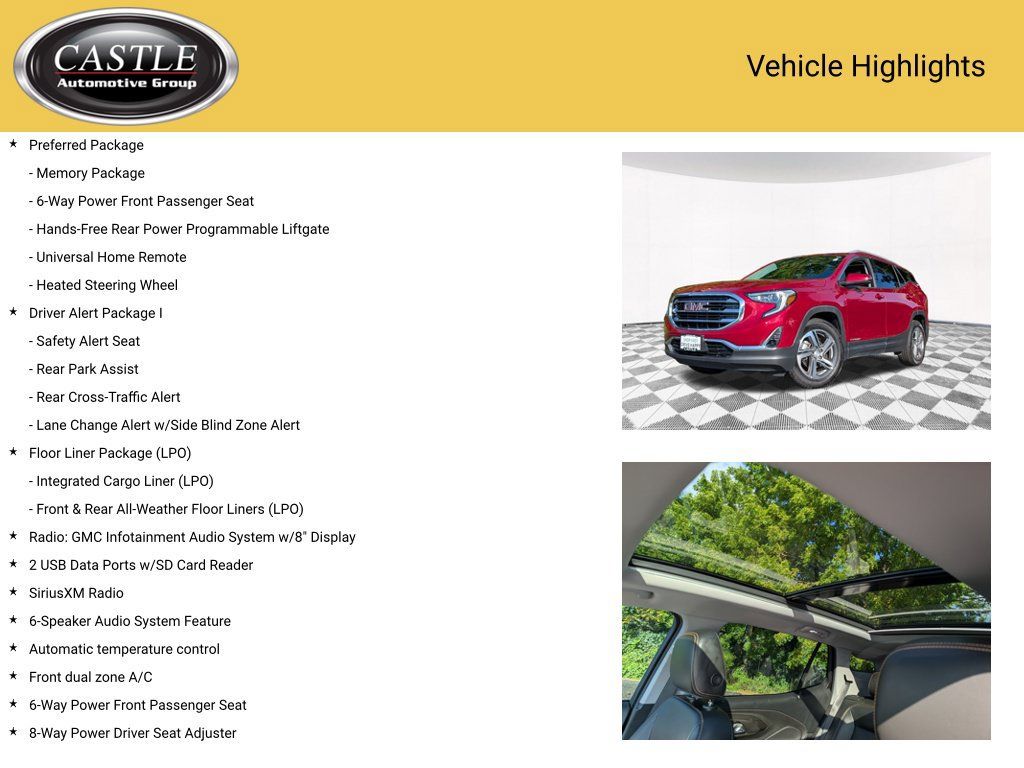 Used 2019 GMC Terrain SLT w/ Preferred Package AWD/4WD image 4