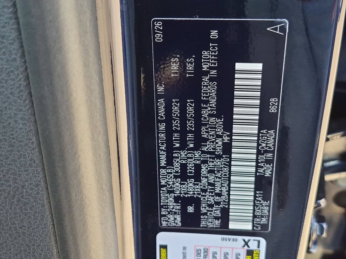 New 2026 Lexus RX 350 Premium w/ Convenience Package FWD image 22