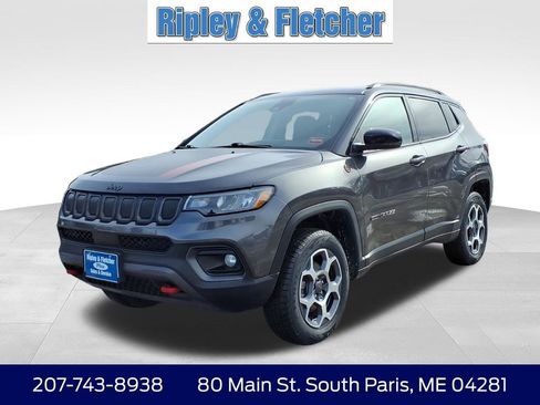 Used 2022 Jeep Compass Trailhawk w/ Sun and Sound Group image 1
