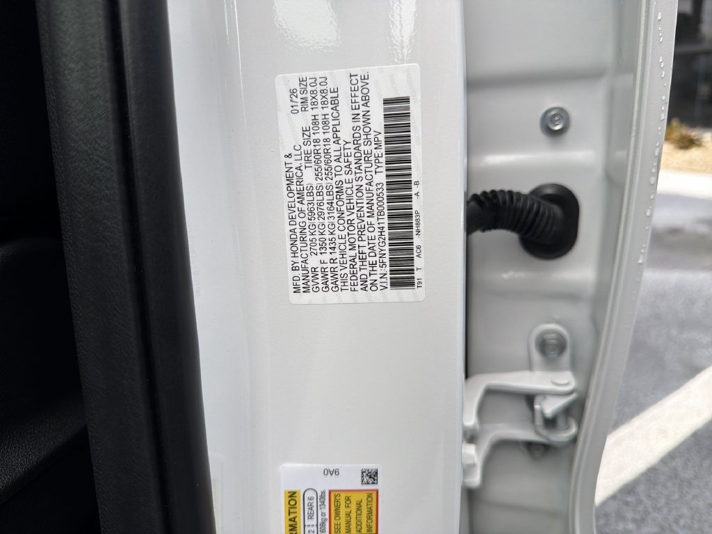 New 2026 Honda Pilot EX-L image 30