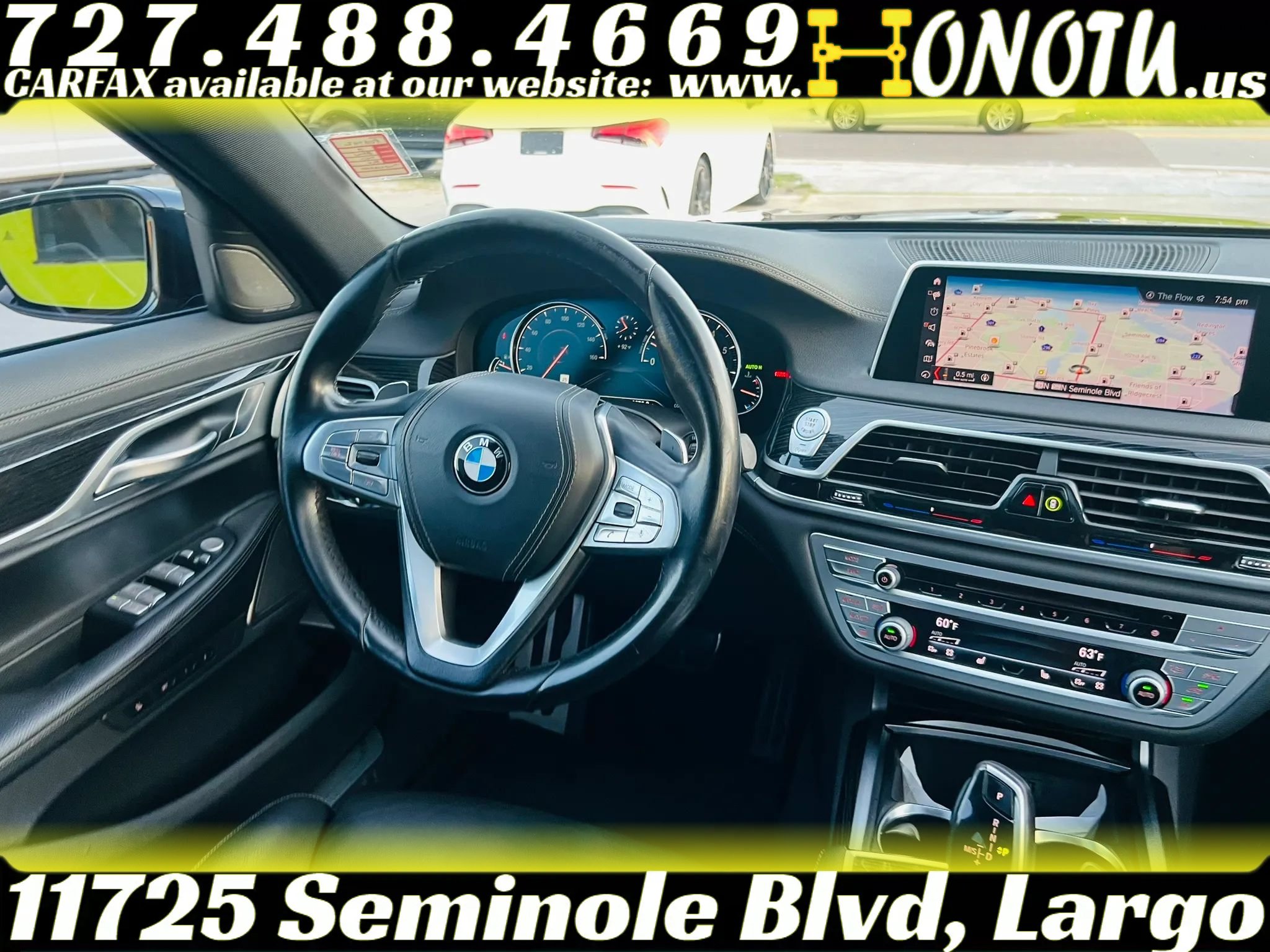 Used 2019 BMW 740i w/ M Sport Package RWD image 22