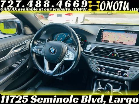 Used 2019 BMW 740i w/ M Sport Package RWD image 22