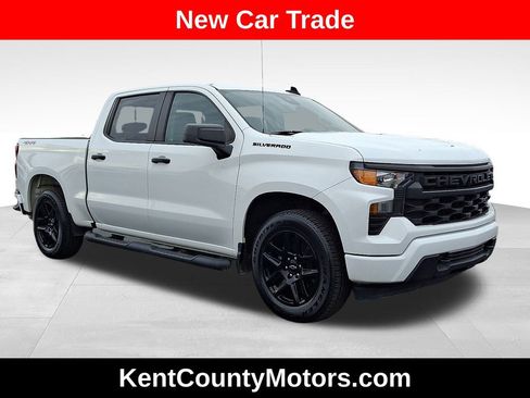 Used 2023 Chevrolet Silverado 1500 Custom w/ LPO, Dark Essentials Package image 1