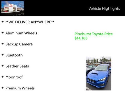 Used 2017 Subaru WRX Limited image 19