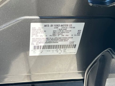 Used 2022 Ford Edge SEL w/ Convenience Package AWD/4WD image 38