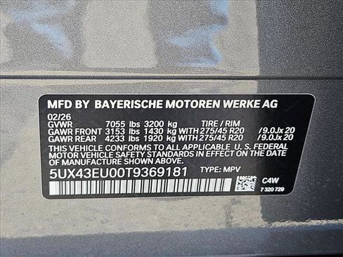 New 2026 BMW X5 xDrive50e w/ M Sport Package image 18