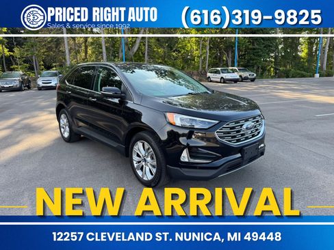 Used 2022 Ford Edge Titanium w/ Equipment Group 301A AWD/4WD image 1