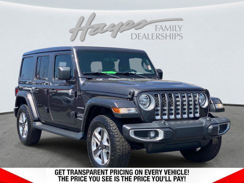 Used 2022 Jeep Wrangler Unlimited Sahara AWD/4WD image 1