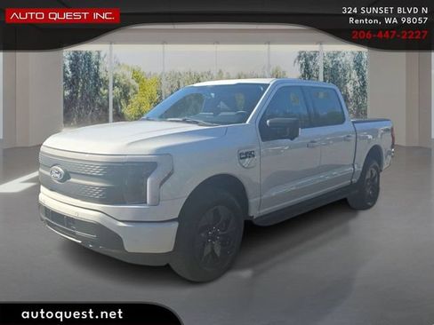 Used 2024 Ford F150 Lightning Flash AWD/4WD image 1