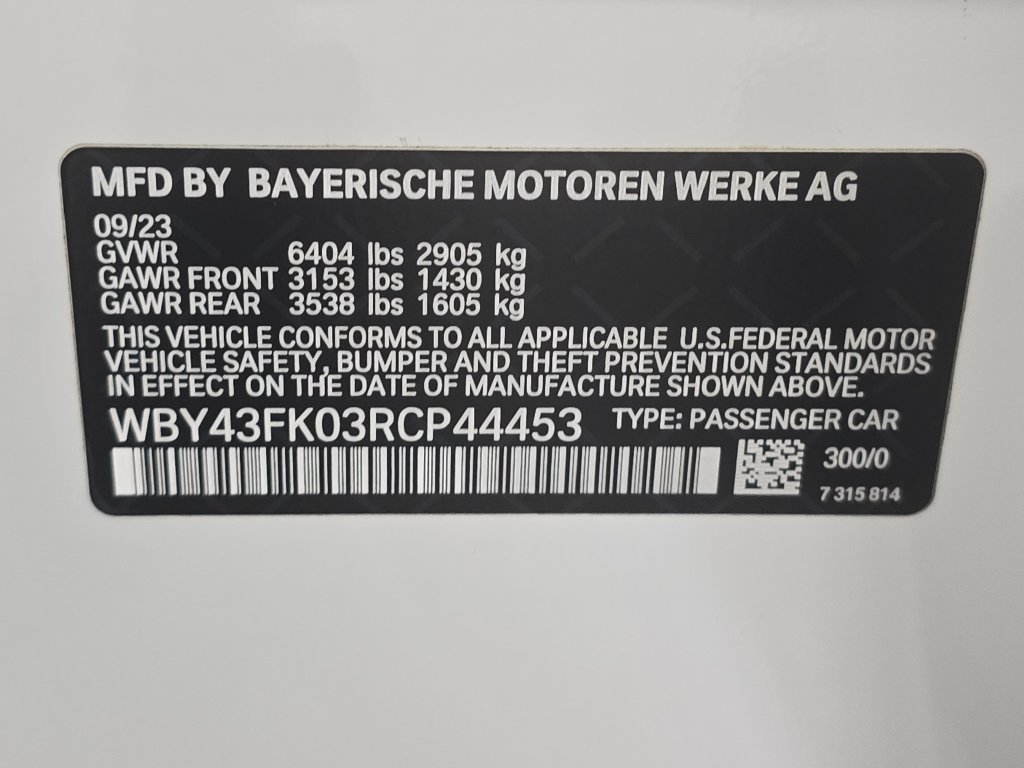 Certified 2024 BMW i5 M60 w/ Executive Package AWD/4WD image 26