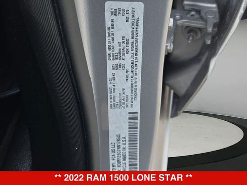 Used 2022 RAM 1500 Lone Star RWD image 34