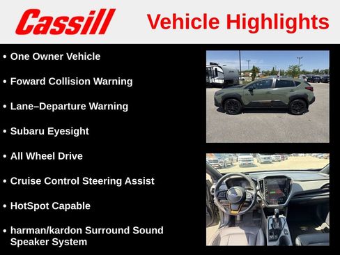 Used 2024 Subaru Crosstrek 2.5i Wilderness AWD/4WD image 7