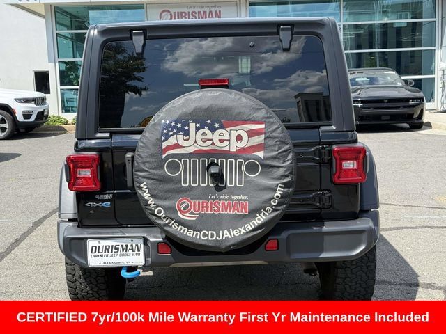 Certified 2022 Jeep Wrangler Unlimited Rubicon 4xe AWD/4WD image 4