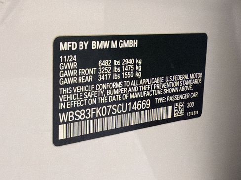 Used 2025 BMW M5 w/ Executive Package AWD/4WD image 22