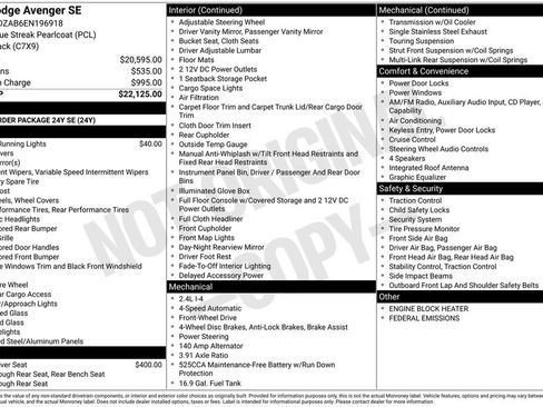 Used 2014 Dodge Avenger SE image 36