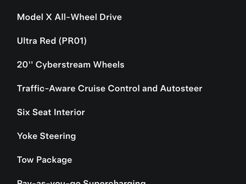 Used 2023 Tesla Model X AWD/4WD image 4