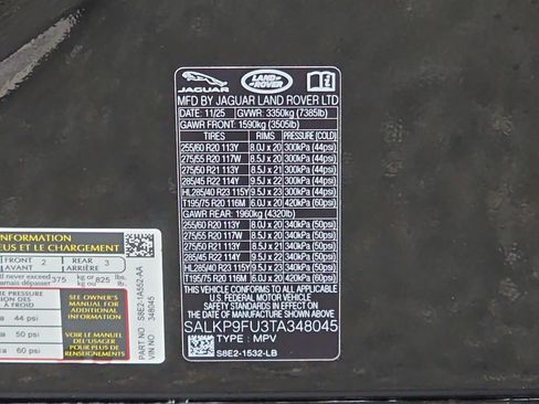 New 2026 Land Rover Range Rover SE AWD/4WD image 37