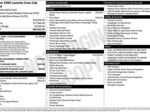 New 2025 RAM 2500 Laramie image 38