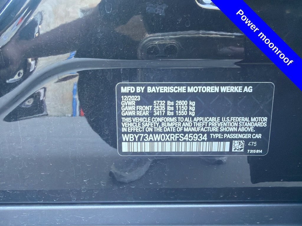 Used 2024 BMW i4 eDrive40 w/ Convenience Package RWD image 11