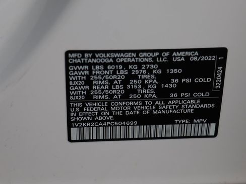 Used 2023 Volkswagen Atlas SE w/ Panoramic Sunroof Package image 23