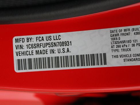 Used 2025 RAM 1500 RHO image 49