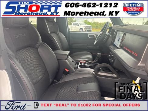New 2026 Ford Bronco Raptor w/ Interior Carbon Fiber Pack AWD/4WD image 32