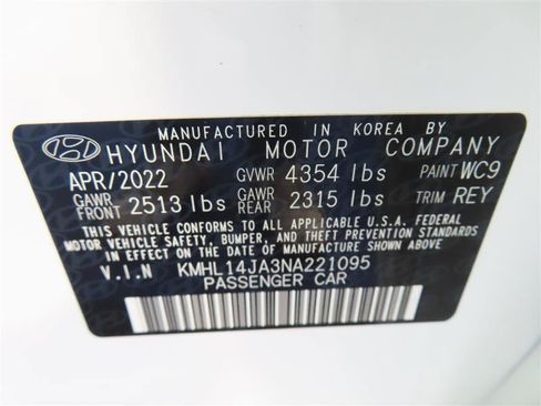 Used 2022 Hyundai Sonata SEL w/ Convenience Package FWD image 35