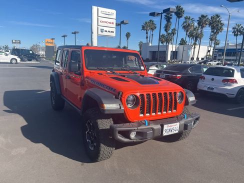 Used 2023 Jeep Wrangler Unlimited Rubicon 4xe w/ Steel Bumper Group image 8