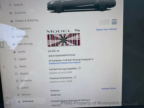 Used 2023 Tesla Model S Plaid AWD/4WD image 6
