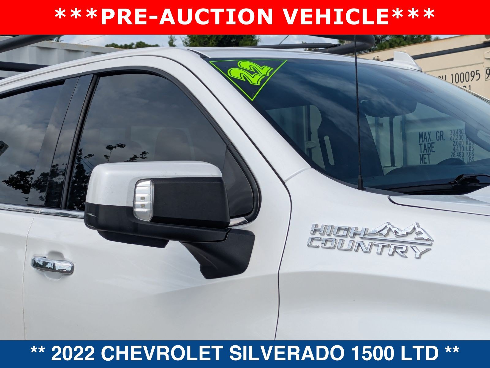 Used 2022 Chevrolet Silverado 1500 High Country w/ Technology Package RWD image 11