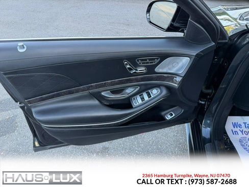 Used 2018 Mercedes-Benz S 560 4MATIC Sedan w/ AMG Line Exterior image 16