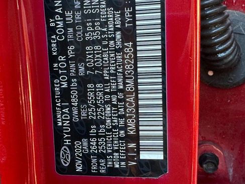 Used 2021 Hyundai Tucson Ultimate image 23