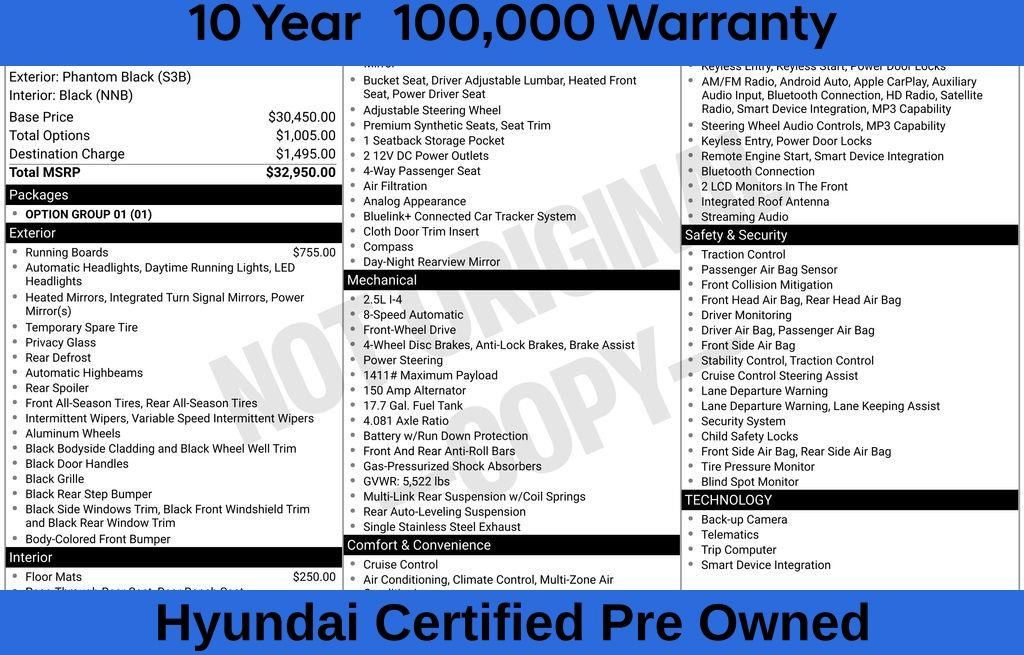 Used 2025 Hyundai Santa Cruz SEL FWD image 9