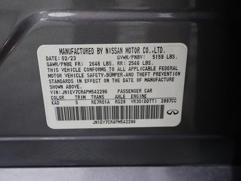 Used 2023 INFINITI Q50 Sensory AWD/4WD image 55