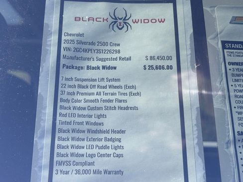 New 2025 Chevrolet Silverado 2500 LTZ w/ Trail Boss Package image 3