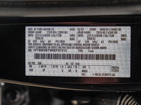 Used 2024 Ford F250 King Ranch w/ Chrome Package AWD/4WD image 71