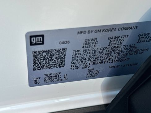 New 2026 Chevrolet Trax LS w/ LS Convenience Package FWD image 26
