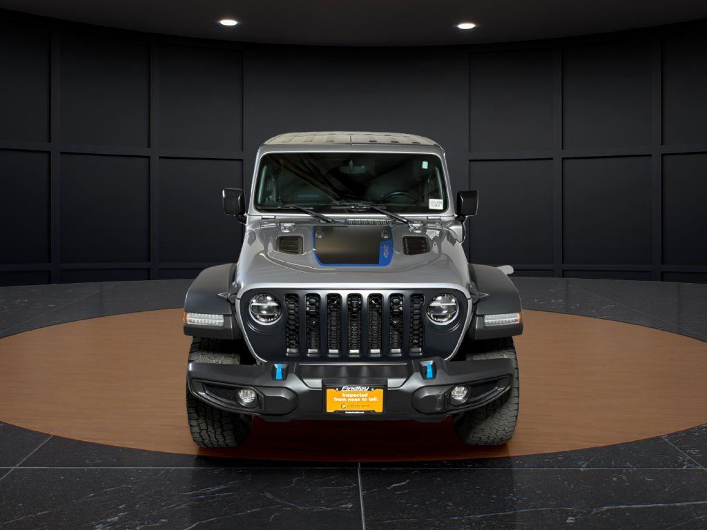 Certified 2021 Jeep Wrangler Unlimited Rubicon 4xe w/ Cold Weather Group AWD/4WD image 8