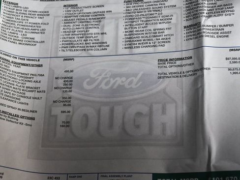 Used 2024 Ford F250 Limited image 86