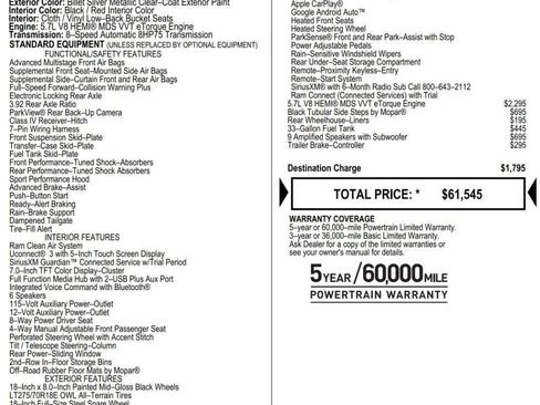 Used 2022 RAM 1500 Rebel w/ Rebel Level B Equipment Group image 9