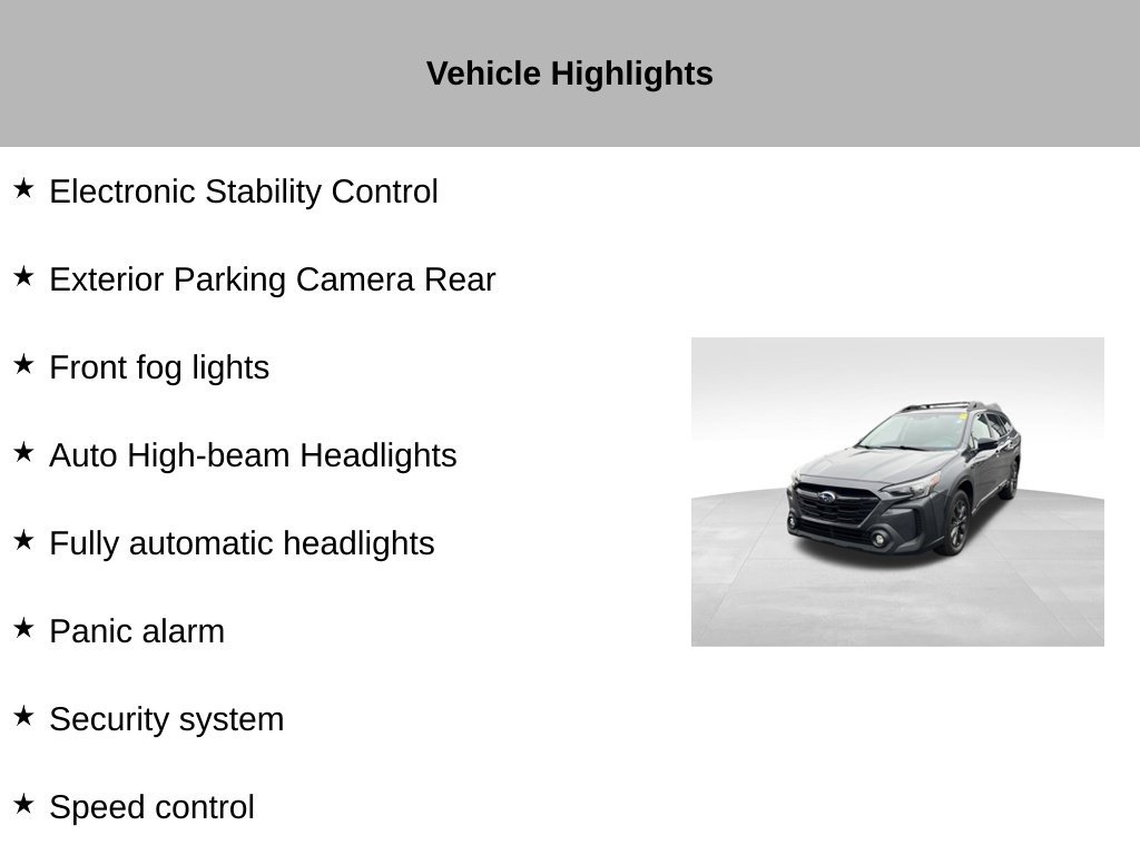 Used 2023 Subaru Outback Onyx Edition XT AWD/4WD image 16