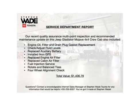 Used 2022 Jeep Gladiator Mojave w/ LED Lighting Group AWD/4WD image 4