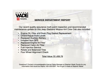 Used 2022 Jeep Gladiator Mojave w/ LED Lighting Group