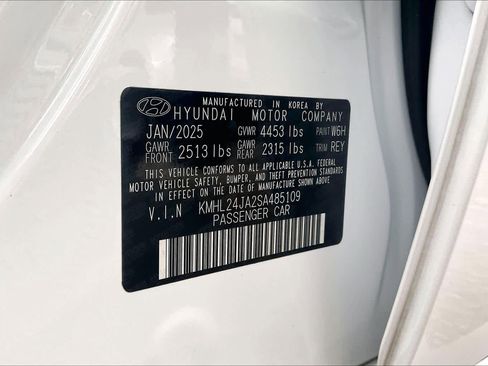 Certified 2025 Hyundai Sonata SE FWD image 34