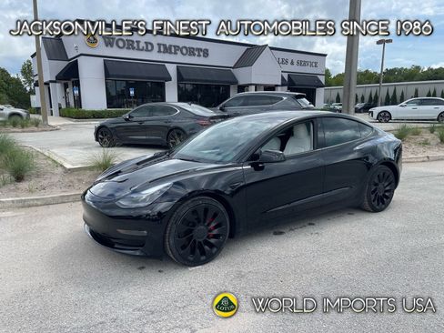 Used 2023 Tesla Model 3 Performance AWD/4WD image 1