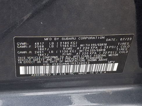 Used 2024 Subaru Crosstrek 2.5i Limited image 28