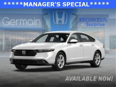 New 2025 Honda Accord LX